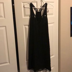 Black swimsuit cover up